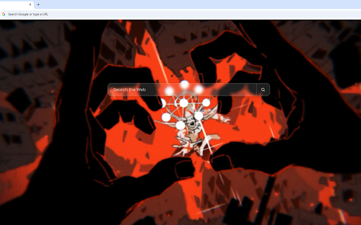 Sukuna Vs Mahoraga Domain Expansion Jujutsu Kaisen Live Wallpaper :: Sukuna's silhouetted hands form a domain expansion, framing Mahoraga in a fiery, apocalyptic city ruin.