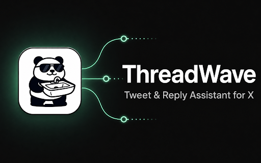 Tweet & Reply Assistant for X (Twitter) — ThreadWave :: Draft tweets and replies on X with AI. Sign in directly or connect automatically through the ThreadWave CLI.