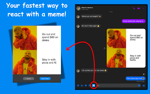 Meemly :: Your fastest way to reply with a meme.
