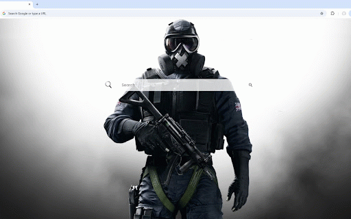 Rainbow Six Siege Live Wallpaper :: Tactical operator in full gear with gas mask and rifle from Rainbow Six Siege action.