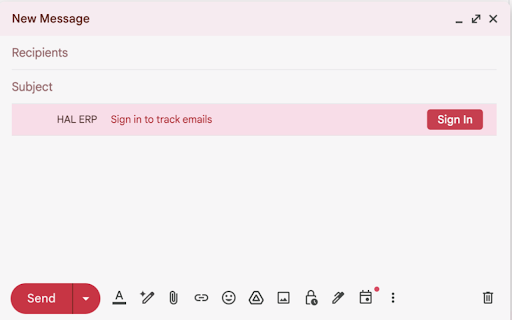 HAL CRM For Gmail :: Email tracking, CRM for Gmail.
