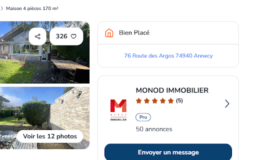 bienplacé :: Trouve automatiquement l'adresse du bien de l'annonce