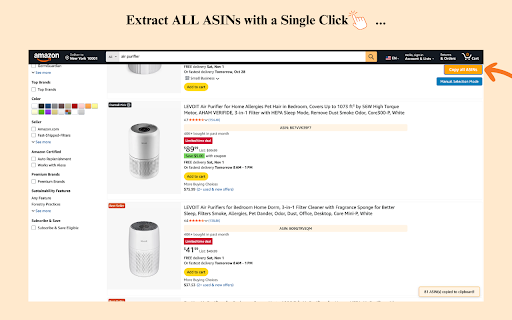 CampaignFeederr : All-in-one tool for Amazon ADS :: Feed Amazon ADS campaigns with real-time ASIN and keyword extraction from search results. BSR, infinite scroll on 20+ marketplaces.