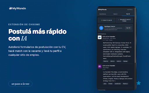 MyWorkIn Autofill :: Autofills job application forms with your MyWorkIn profile.