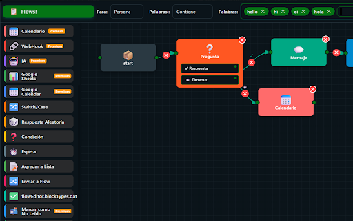 RedBot - Chatbot - Marketing - Conversation Flows :: Chatbot inteligente para WhatsApp con flujos de conversación, plantillas y marketing automatizado