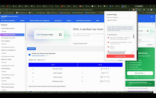Context-Purge :: AI-powered intent-based tab manager that keeps you focused.