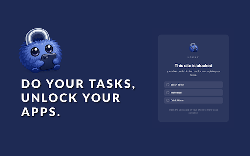 Locky – Do your tasks, unblock your apps :: Do your tasks, unblock your apps.