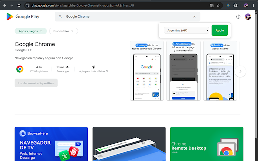 ASO Tools: Geo Check :: Check Google Play listing from different geolocations