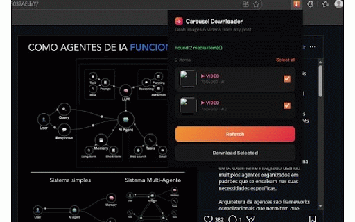 Instagram Carousel Downloader :: Download all images and videos from Instagram carousel posts
