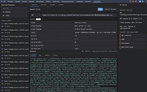 HackTools+ :: HackTools++: Repeater, Intruder, Decoder, and Scanner in DevTools. Capture, edit, and replay HTTP requests for testing.