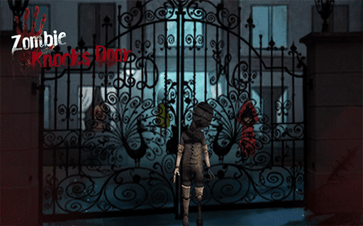 Zombie Knocks Door 3D - Offline Game :: Zombie Knocks Door 3D HTML5 Game - Play completely offline, no internet required