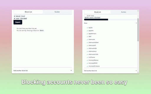 Instagram Blocklist :: Blocklist for Instagram