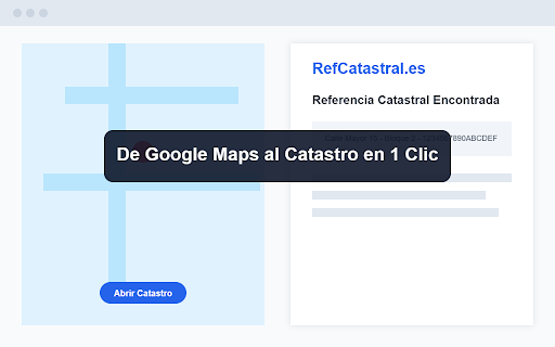 RefCatastral Search :: Búsqueda ultrarrápida de inmuebles y referencias catastrales desde cualquier web y Google Maps.
