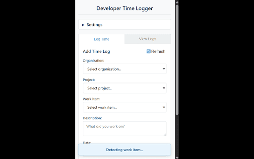 Dev - Developer Time Logger :: Log and track time spent on development tasks