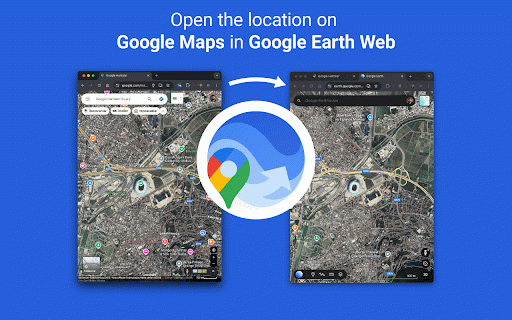 Google Maps to Earth :: Google Maps'teki konumu Google Earth Web'de açar