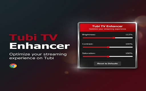 Tubi TV Enhancer: Brightness & Video Controls :: The ultimate Chrome extension for Tubi TV. Easily adjust video brightness, contrast, and morre.