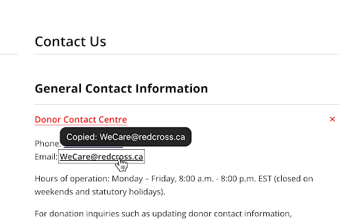 Copy Email & Phone :: Copy email and phone links directly to clipboard with a smooth native toast.