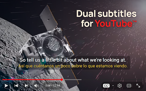 Dual Subtitles :: Try Dual Subtitles chrome extension for two paired lines of YouTube and Netflix subtitles, a real help while language learning.