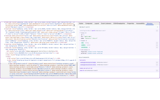 Hotwire DevTools :: Inspect Stimulus controllers, Turbo Frames, and Stream actions in your Hotwire app directly from Chrome DevTools.