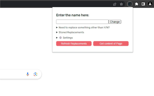 InteractiveFics :: Replaces Y/N & other variables in Reader Insert/second person fics with words of your choice.