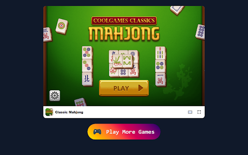 Classic Mahjong Game - Become the best at Classic Mahjong! :: Experience Classic Mahjong offline with stunning graphics and endless challenges in this free Chrome extension!
