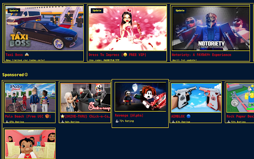 Jet black pixelised theme for roblox- custom UI :: Change the color theme of the roblox web page to a jet black pixel theme.