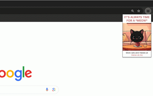 MeowAt.me :: Powered by meow-at.me you can can enjoy a cheerful meow anytime you need a boost! Click on the cat to hear a cute meow sound.