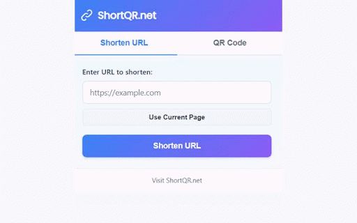 ShortQR.net - URL Shortener & QR Generator :: Shorten URLs and generate QR codes instantly with ShortQR.net