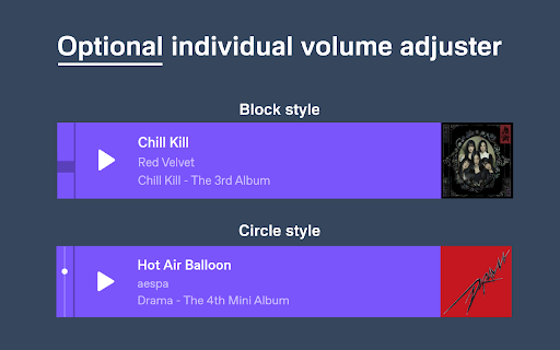 Volumr :: Volume adjuster for audio posts on Tumblr.