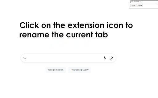 Tab Rename :: Quickly rename the current tab title.