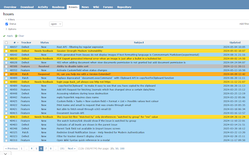 Redmine Styler – Customize Status Colors :: A Chrome extension that lets you customize background and text colors based on Redmine ticket statuses.