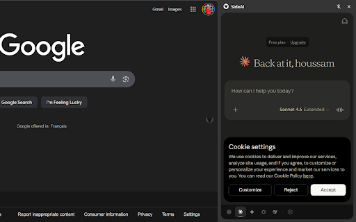 SideAI - AI Side Panel & Screenshot Helper :: Open supported AI providers in a side panel and send user-triggered screenshots from webpages.