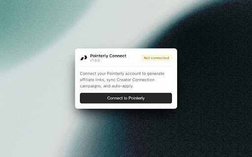 Pointerly Connect :: Create Amazon affiliate links, import Shop lists as bundles, sync Creator Connections and earnings.