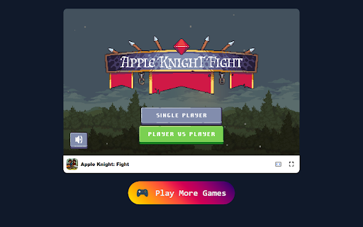 Apple Knight: Fight Game - Engage in Epic Knightly Duels! :: Join epic knight duels in this free, offline-compatible Chrome extension action platformer!