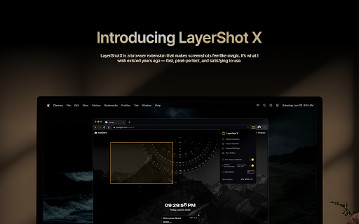 LayerShot X :: Click. Capture. Done.