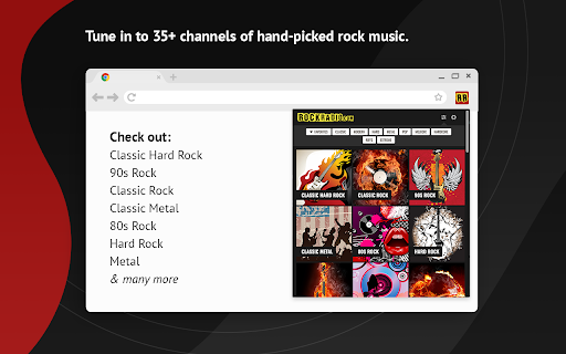 ROCKRADIO.COM - 100% Rock Internet Radio (Official) :: Unleash the power of rock! 35+ expertly curated channels spanning classic rock, metal & alternative. Premium sound that hits hard.