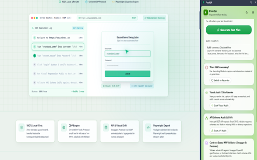 PaloQA :: AI-powered browser flow verification for non-technical teams.