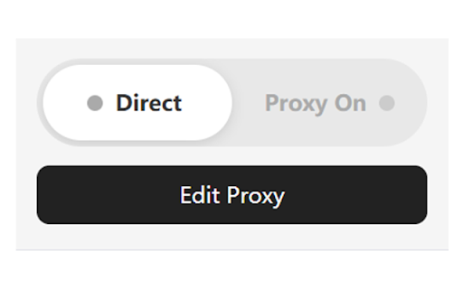Proxy Toggle :: A minimal proxy extension — configure address and toggle on/off in one click