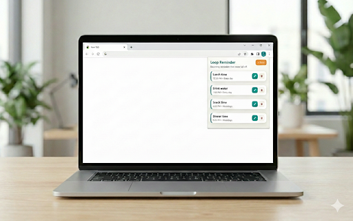 Loop Reminder :: Recurring reminders with quick snooze and skip.