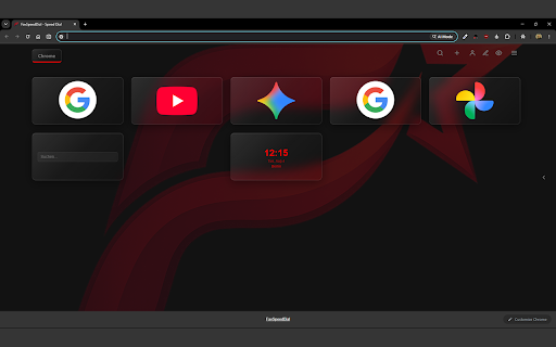 FavSpeedDial :: Ersetzt die Seite für neue Tabs mit einem anpassbaren Speed Dial basierend auf Ihren Favoriten.