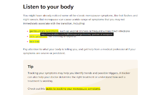 Highlight Internal Links :: Highlights internal links on any webpage.