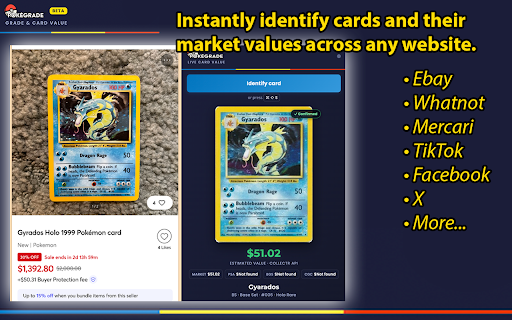 PokeGrade - Grade and Card Value (BETA) :: Identify a Pokémon card and see its market value, or grade a card from a photo. BETA — English cards only.