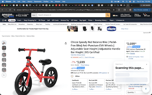 Truthly :: Find the lowest real price before you buy. Truthly checks the same product across major stores and flags genuine cheaper deals.