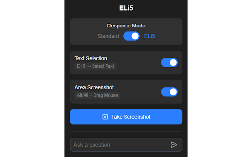 ELi5 - Anything Explained Like a 5 year old :: Get any text or image explained to you like a 5 year old
