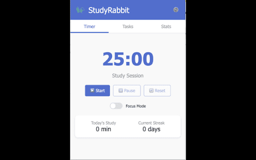 StudyRabbit: College Habit Tracker :: Build and maintain study habits with focus tools and progress tracking