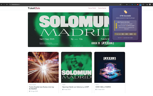 GTM DecodeEZ :: Analyze and audit your Google Tag Manager with AI. Detect issues, optimize configurations, and ensure GDPR compliance.