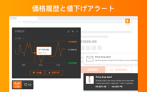Yahoo!ショッピング 価格履歴トラッカー :: Yahoo!ショッピングの価格履歴を確認し、偽の割引を回避できます。