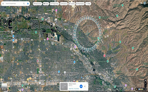 Compass Overlay :: Toggleable and draggable compass rose overlay on any page.