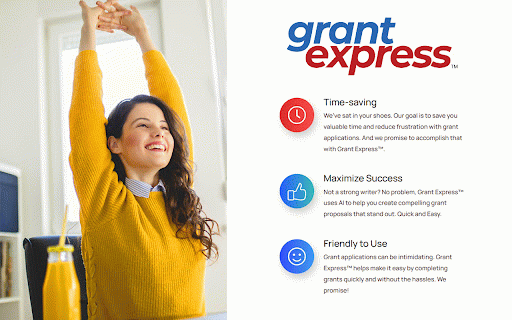 Grant Express :: Less time filling out applications, more time focusing on what matters.
