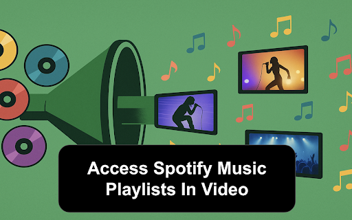 Your Spotify Playlists in Music Videos :: One-Click to convert your favorite Spotify playlist into a music video playlist